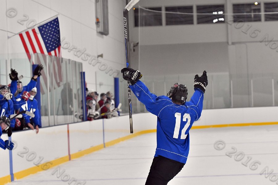 Wheaton College Men\'s Ice Hockey vs Middlesex Community College. - Photo By: KEITH NORDSTROM